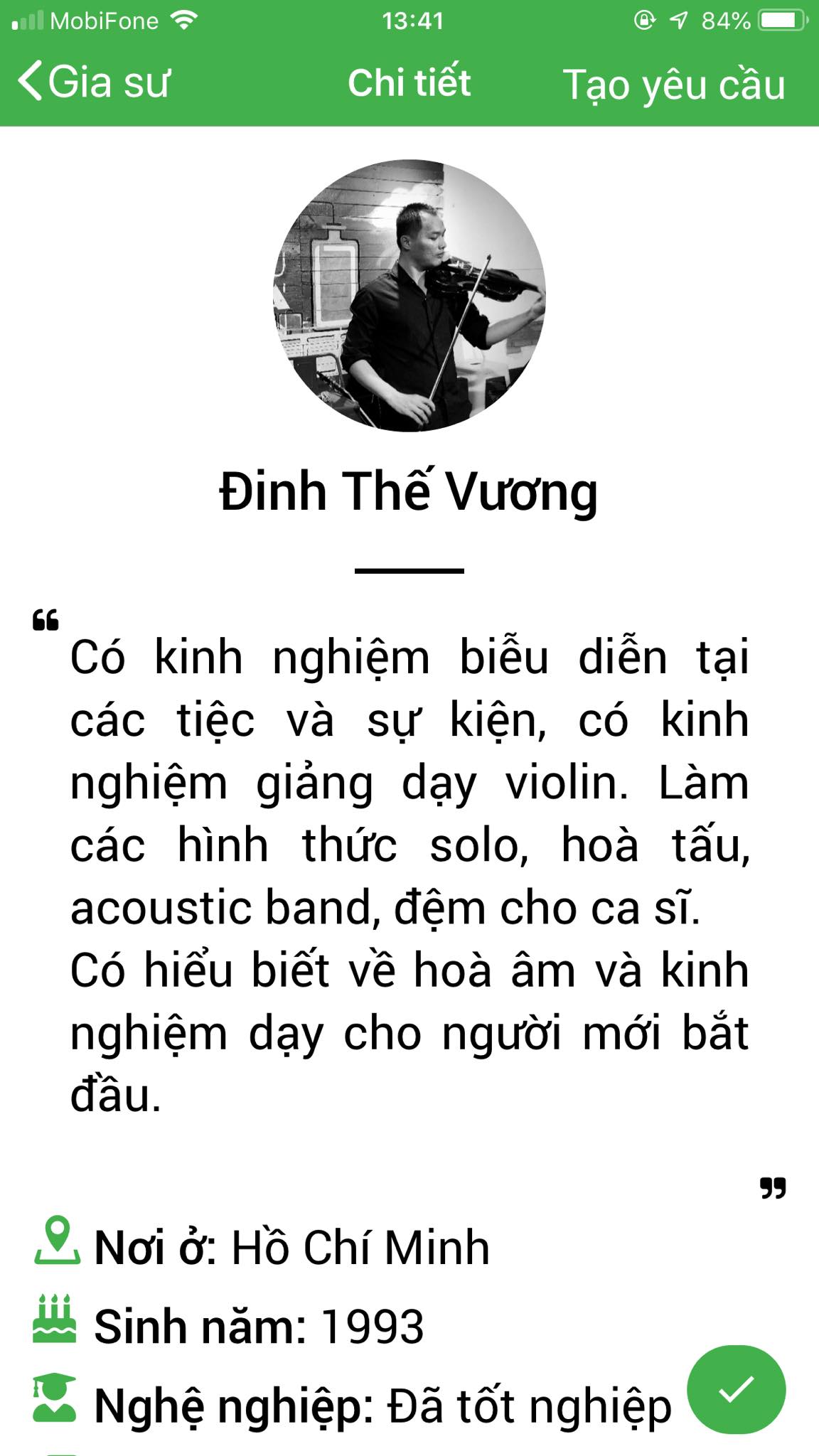 App Daykemtainha.vn Violin